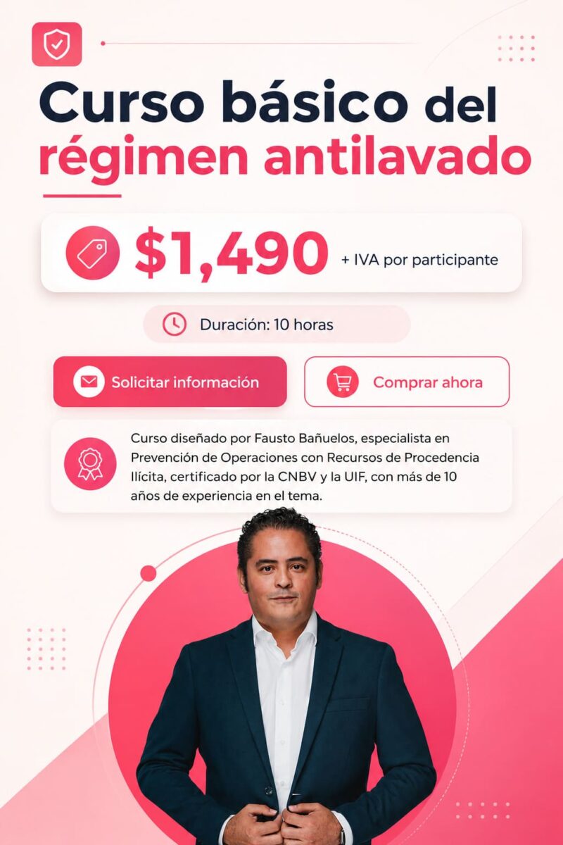 Curso básico del régimen antilavado